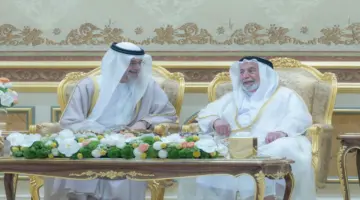 حاكم الشارقة يواصل استقبال المهنئين بعيد الأضحى المبارك